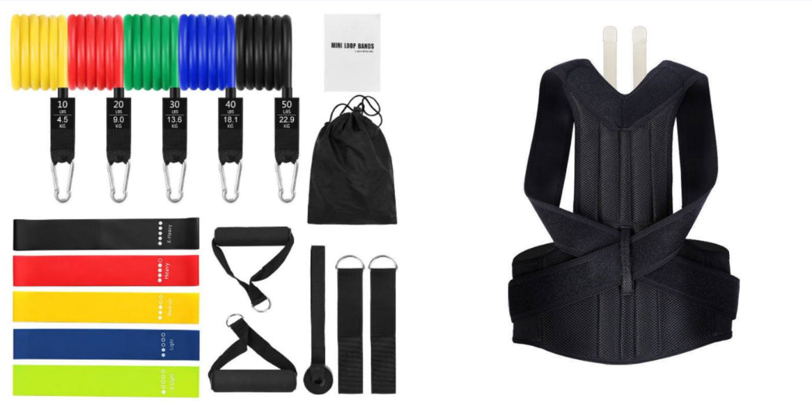 "Velora Wild back brace posture corrector — adjustable straps and breathable mesh"