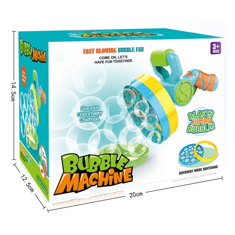 2 - in - 1 Electric Bubble Machine - Velora Wild