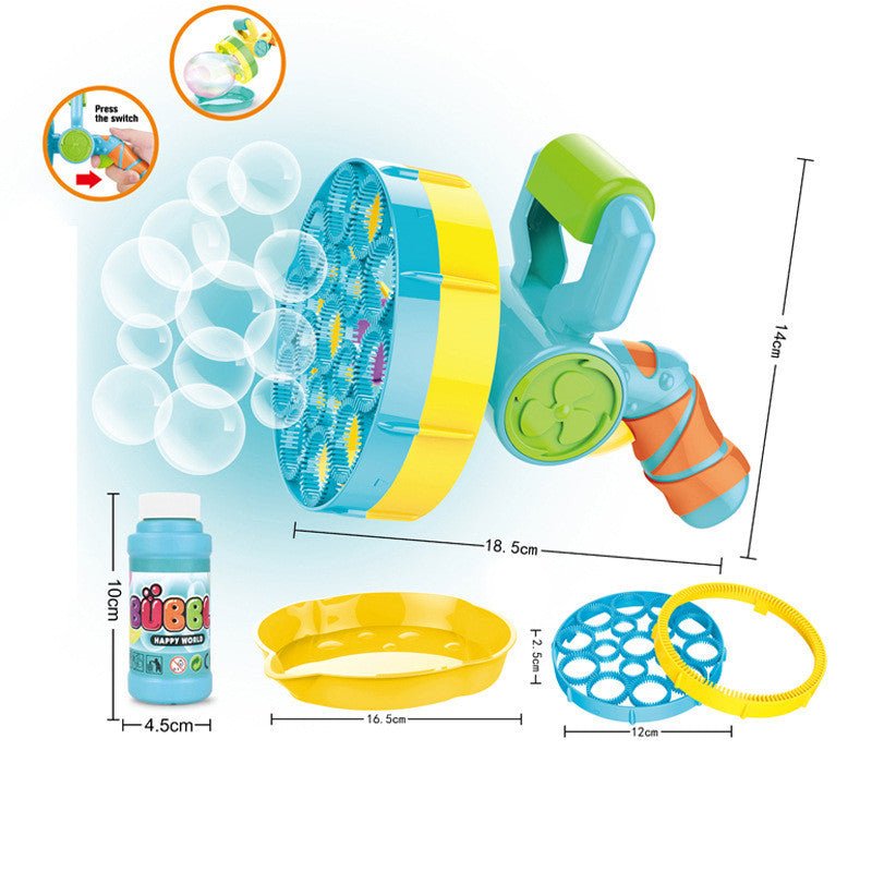 2 - in - 1 Electric Bubble Machine - Velora Wild