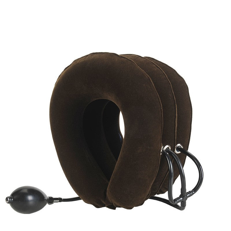 Cervical neck traction stretcher in Coffee  | Velora Wild
