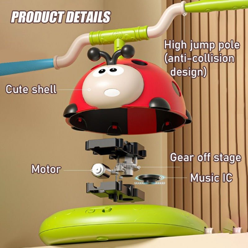 3 - in - 1 Ladybug Rope Fitness Toy - Velora Wild