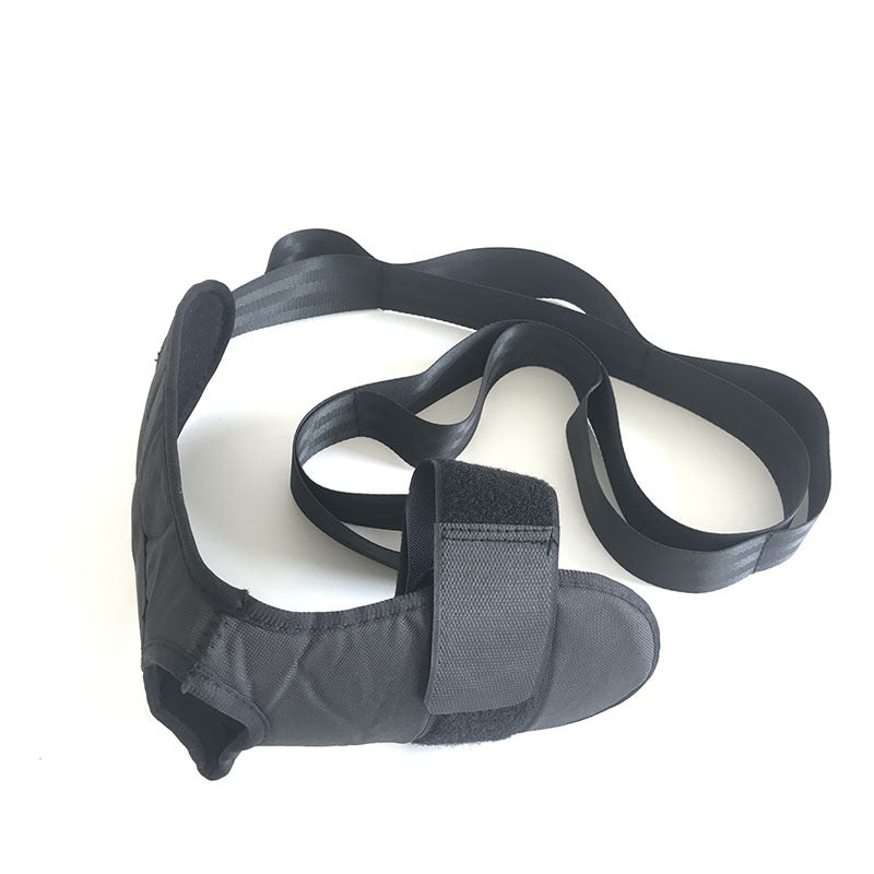 "Velora Wild stretching strap for yoga and rehabilitation — non-slip durable material"
