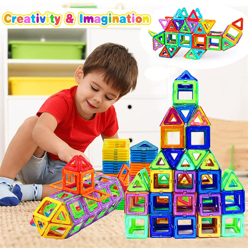 Magnetic blocks — natural permanent magnet connection detail
