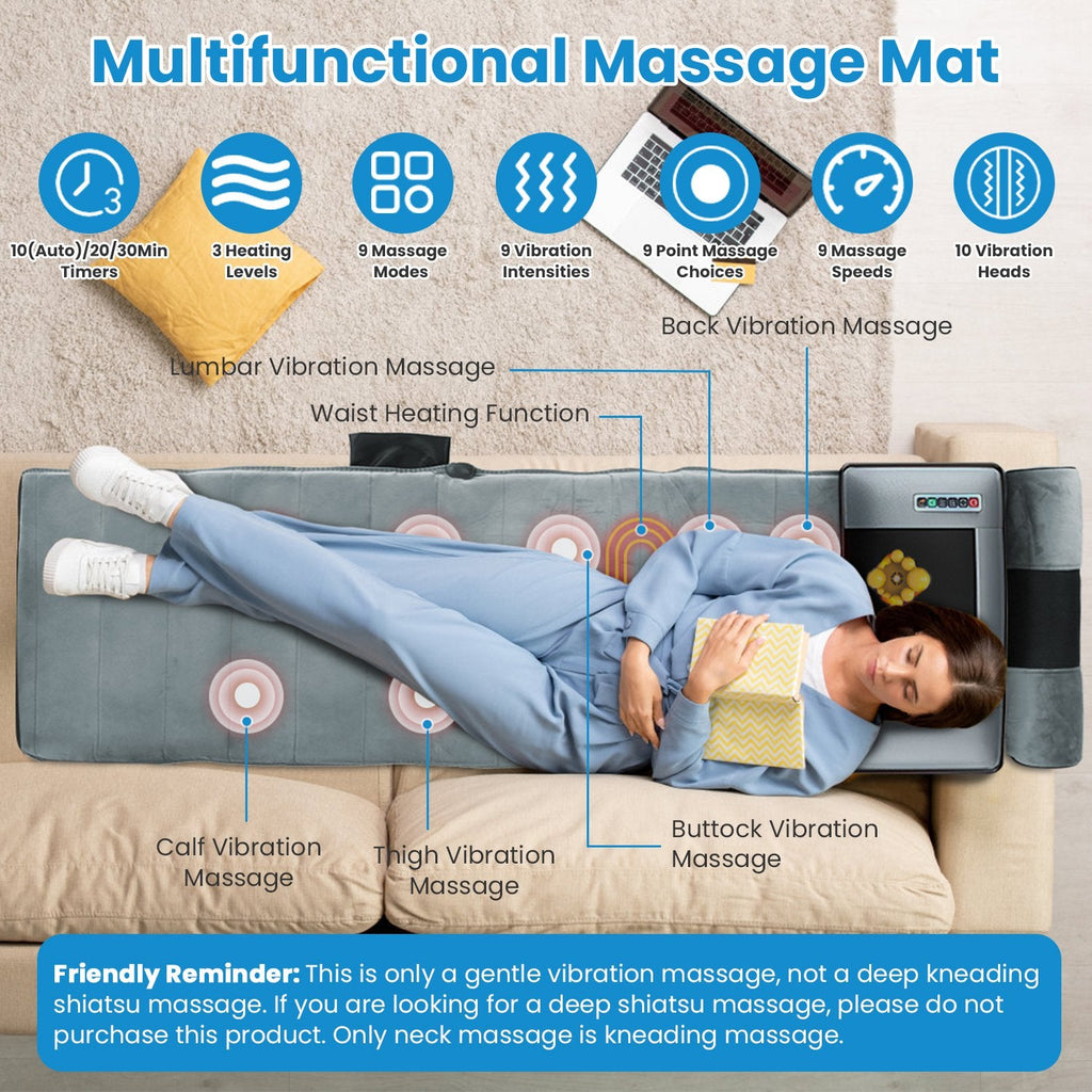 Full Body Electric Massage Mat - Velora Wild