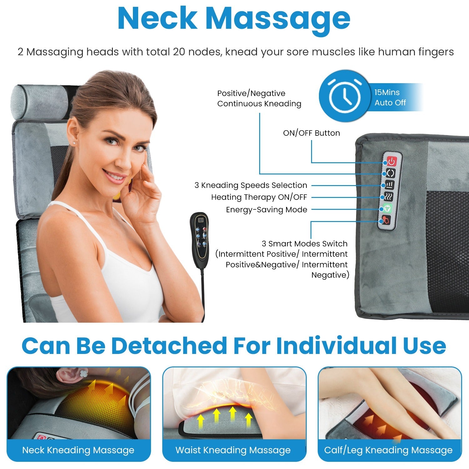 Full Body Electric Massage Mat - Velora Wild