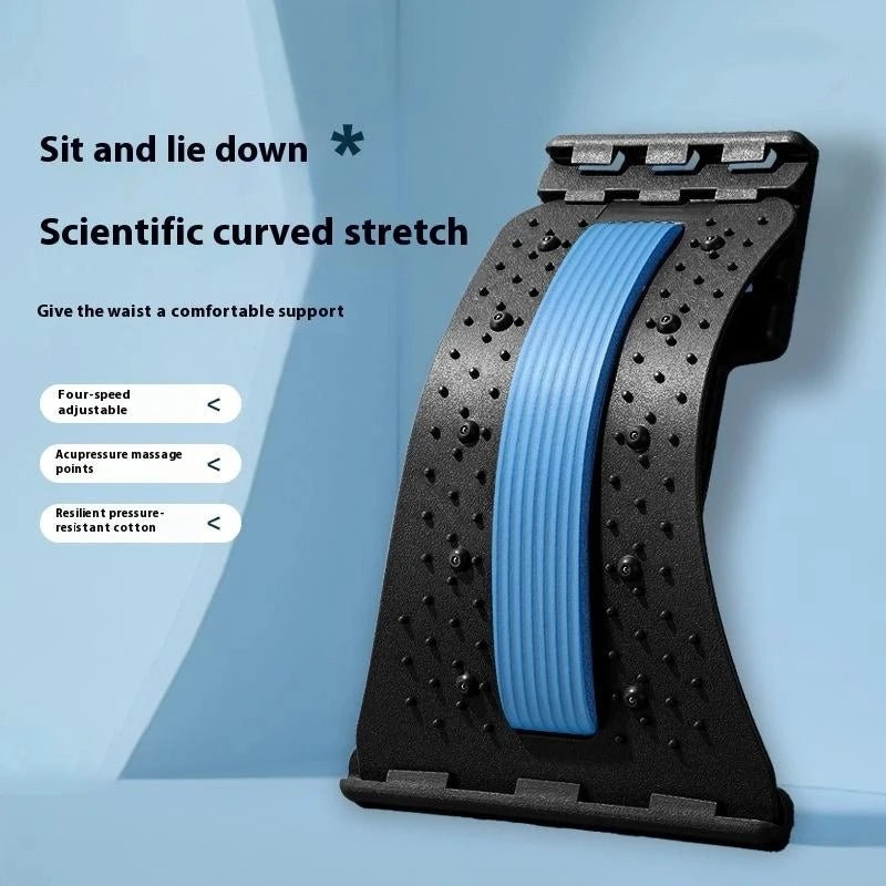Lumbar Stretcher Back Cracker — Spinal Decompression Arch Board - Velora Wild