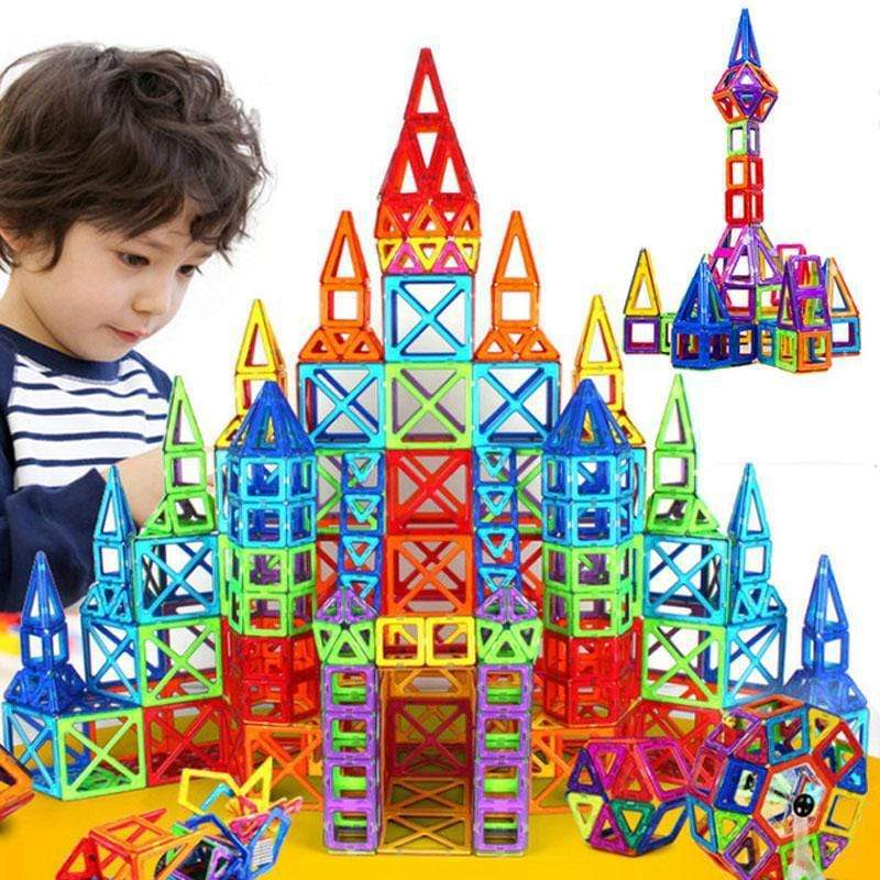 Magnetic Building Blocks DIY Set | Creative Construction Toy for Kids - Velora Wild