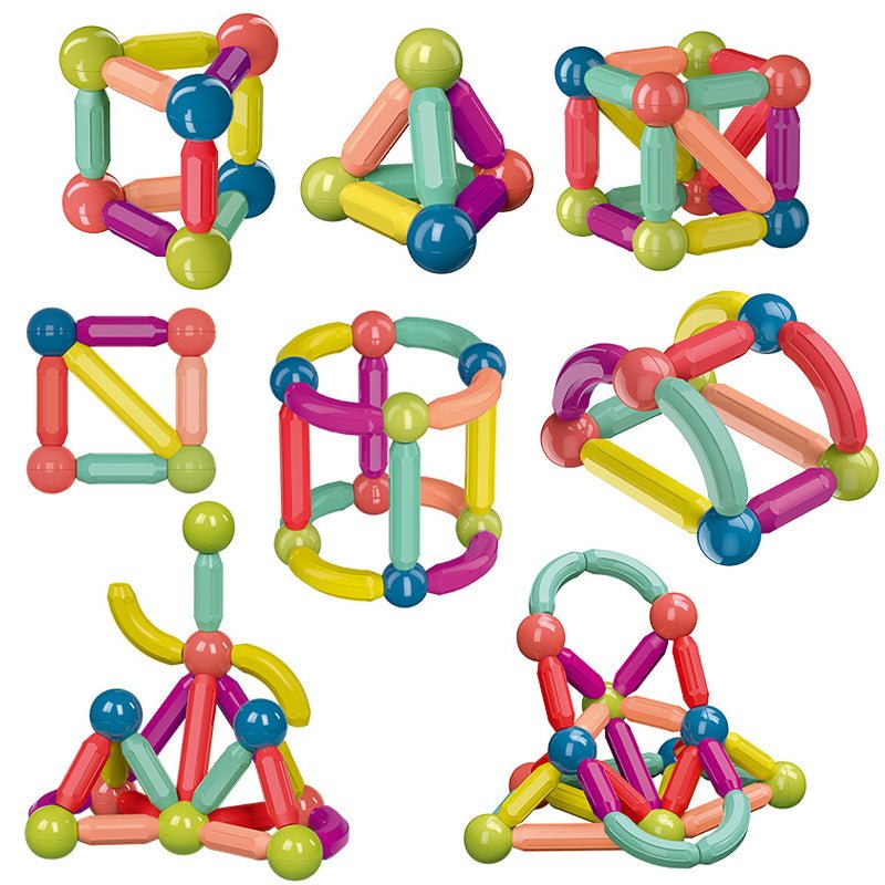 Magnetic Stick Building Blocks Set for Kids - Velora Wild