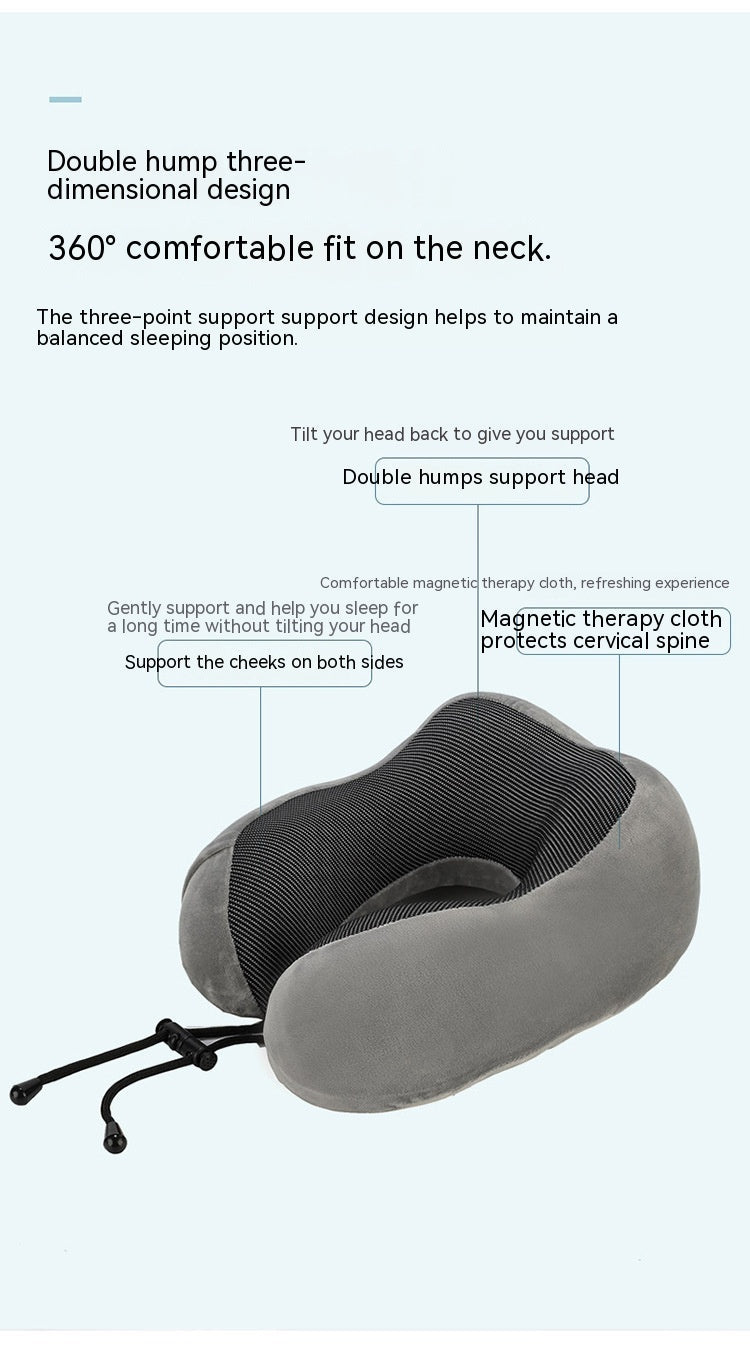 Memory Foam U - Shape Travel Pillow - Velora Wild