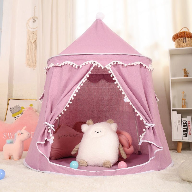 Mongolian Yurt Play Tent — Kids Indoor Tent House - Velora Wild
