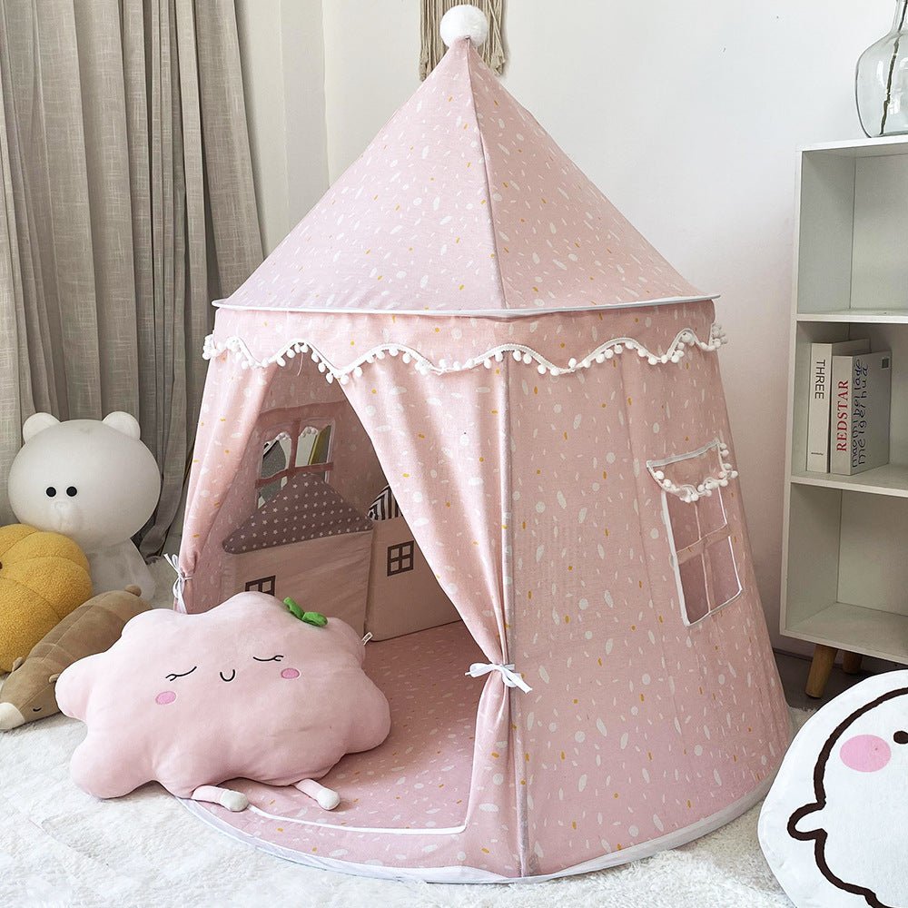 Mongolian Yurt Play Tent — Kids Indoor Tent House - Velora Wild