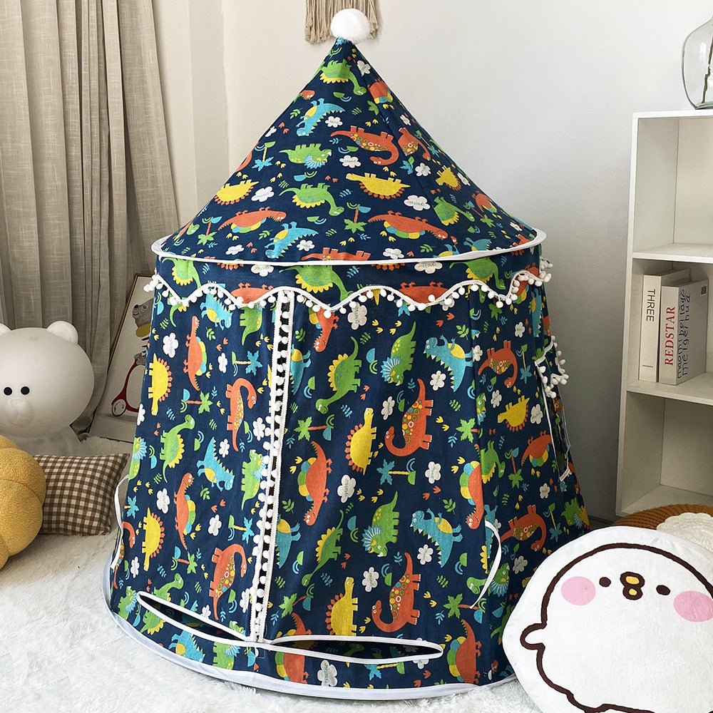 Mongolian Yurt Play Tent — Kids Indoor Tent House - Velora Wild