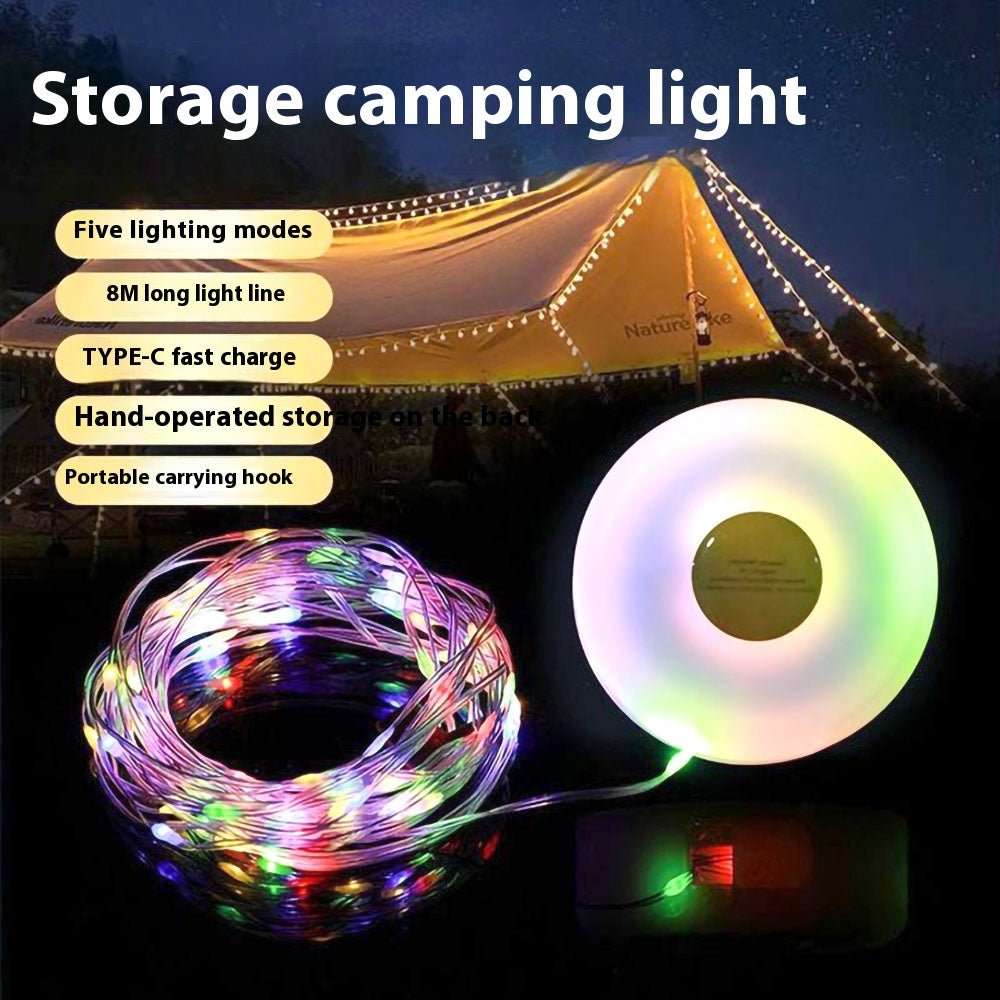 Outdoor LED String Lights 33FT | USB Waterproof - Velora Wild
