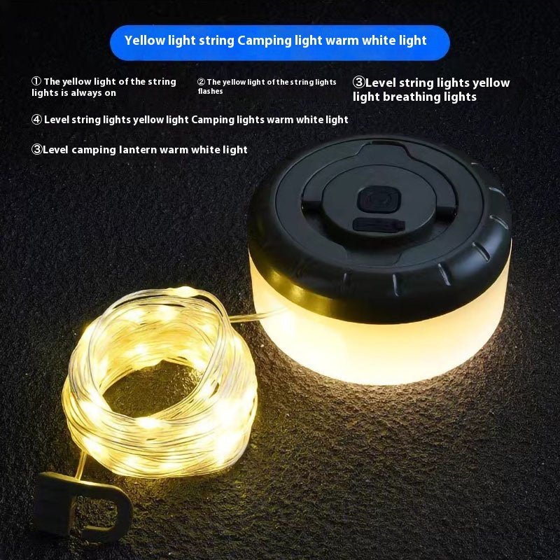 Outdoor LED String Lights 33FT | USB Waterproof - Velora Wild