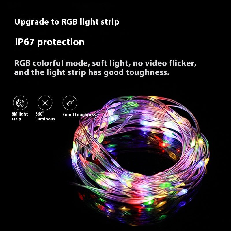 Outdoor LED String Lights 33FT | USB Waterproof - Velora Wild