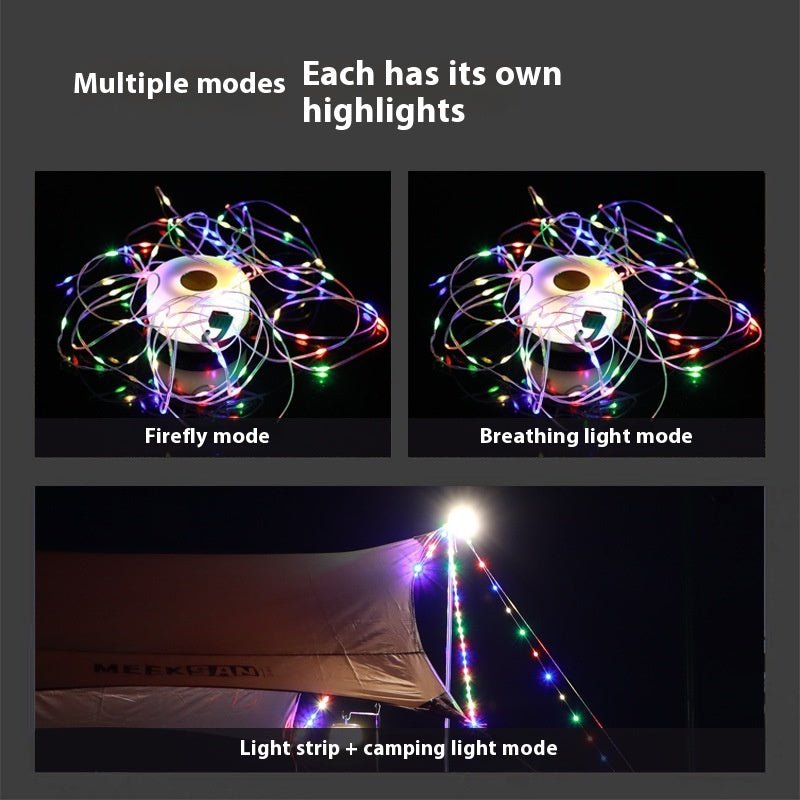 Outdoor LED String Lights 33FT | USB Waterproof - Velora Wild