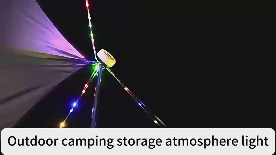 "Video demo of Velora Wild 33FT USB LED string lights — outdoor waterproof fairy lights in action"