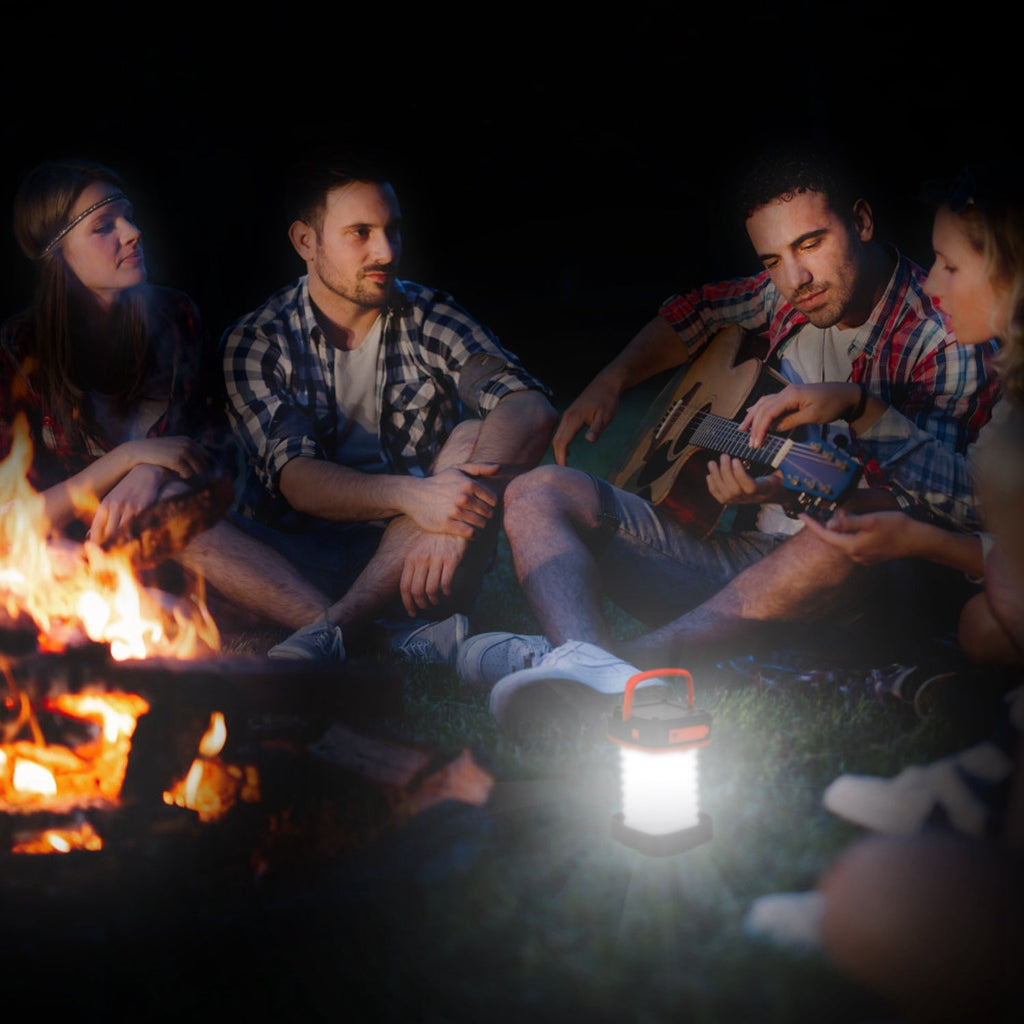 Solar Camping Lantern | Collapsible LED with USB Rechargeable - Velora Wild