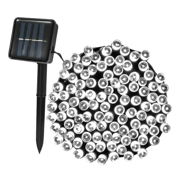 Solar Fairy String Lights 12M | 100 LED 8 Modes - Velora Wild