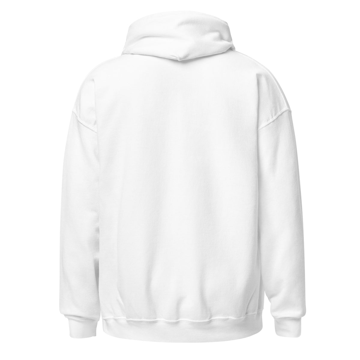 Velora Wild Golden Retriever Art Hoodie – White, back view