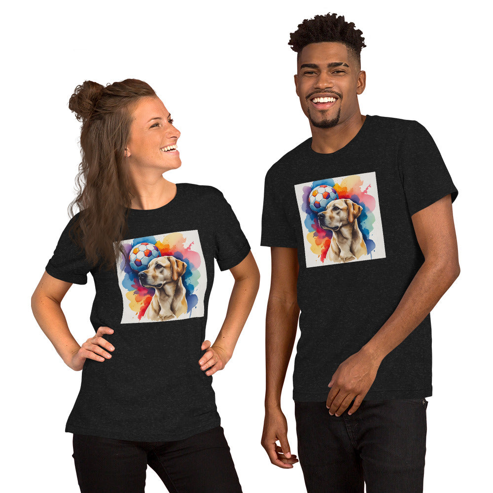 Velora Wild Everyday Nature Unisex Tee – Black, front and back view