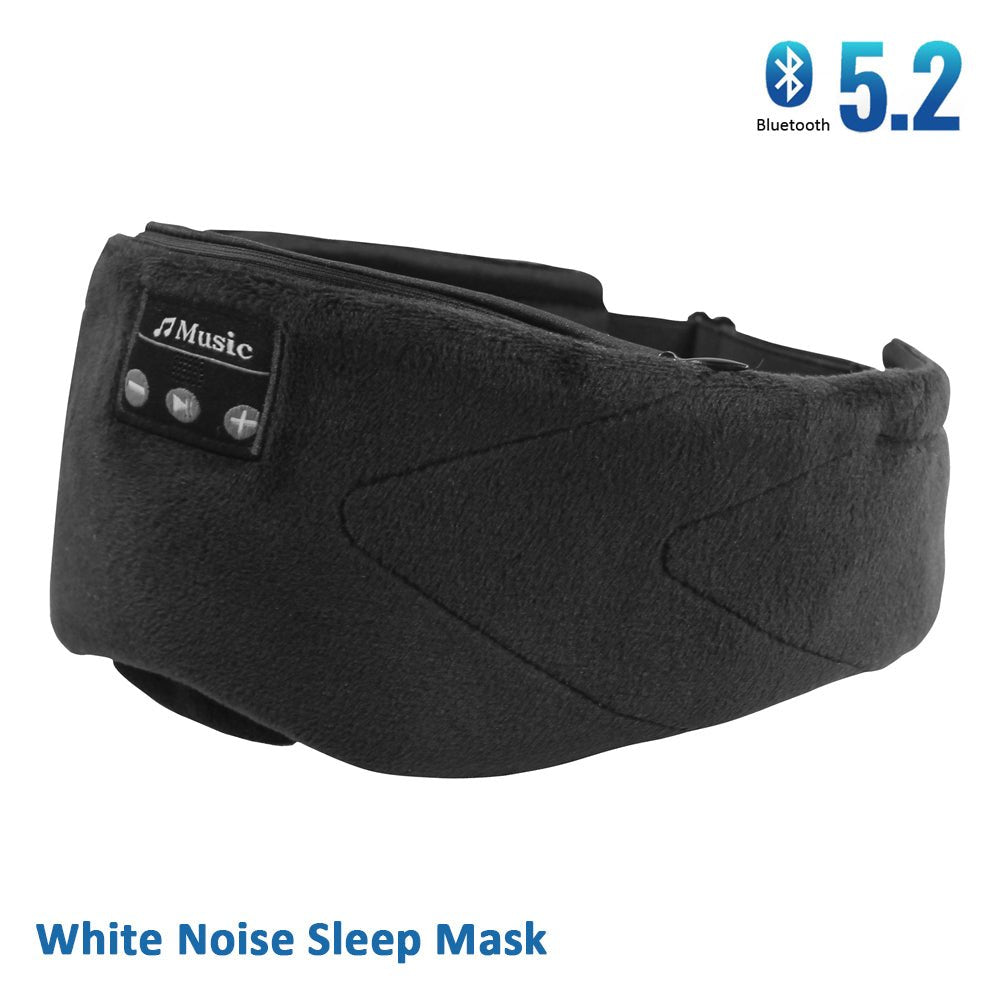White Noise Bluetooth Sleep Eye Mask - Velora Wild
