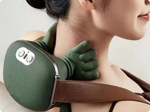 Wireless Neck & Shoulder Massager — 4D Kneading with Heat - Velora Wild